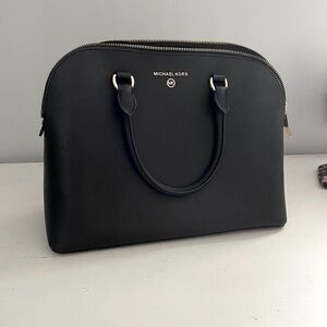 Michael Kors Black Leather Handbag